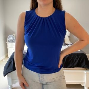 Calvin Klein medium blue top